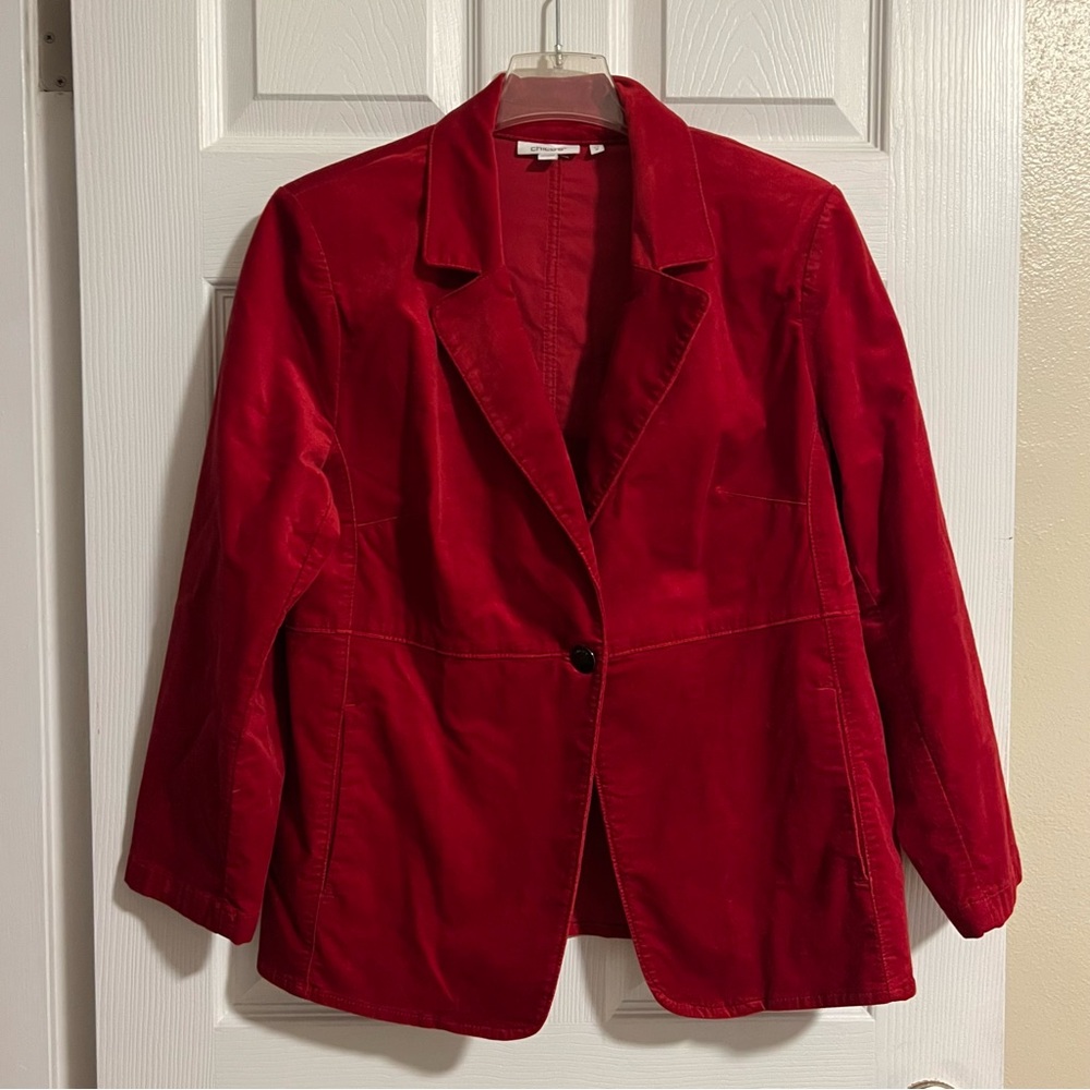 Chico's Classic Red Blazer